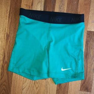 Nike pro spandex shorts